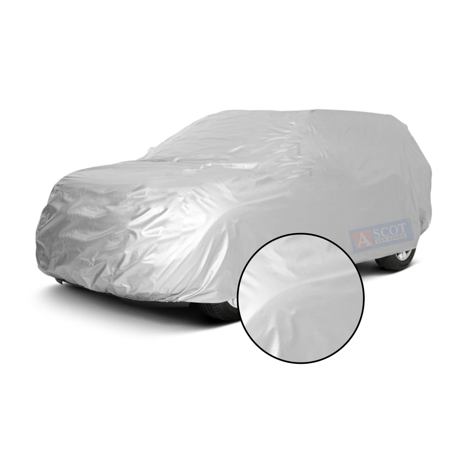 Silver Mattey Water Repellent Car Cover