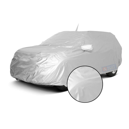 Ascot Hyundai Santro 2018-2024 Model Car Body Cover Dust Proof, Trippel Stitched