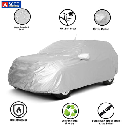 Ascot MG Astor Car Body Cover Dust Proof, Trippel Stitched